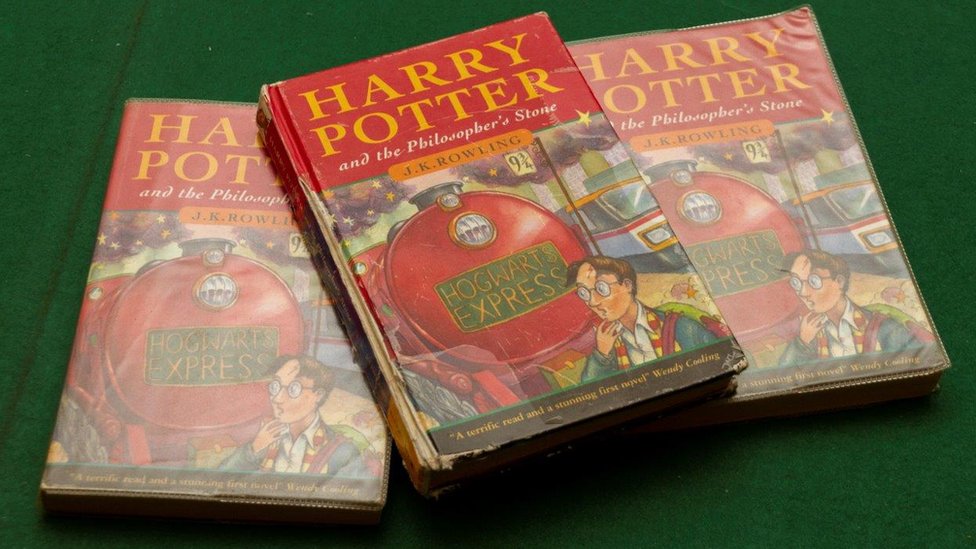 Pirmojo leidimo Hario Poterio knygos